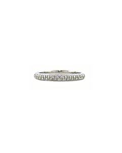 Micropave Diamond Stacking Ring, size 6.5