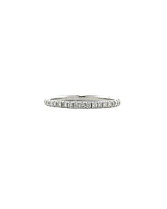 Micro-Pave Diamond Guard Ring, size 6.5