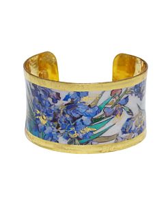 "Iris Garden" cuff bracelet