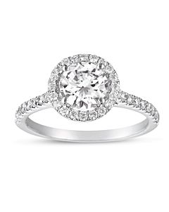 Engagement Ring in Platinum