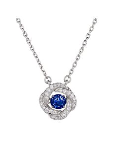 Sapphire Swirl Necklace