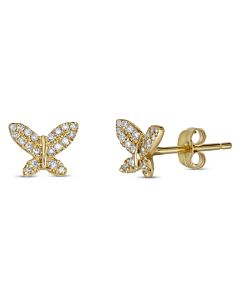 Petite Butterfly Stud Earrings