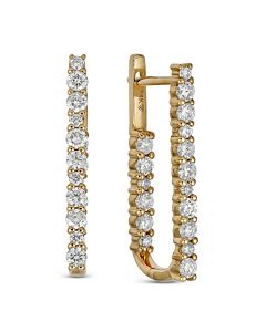 Knockout Diamond Earrings in 2 Lengths