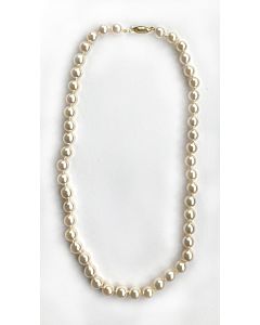Gorgeous 16 inch cultured pearl necklace