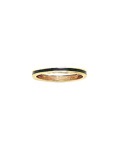 Gold and Enamel Guard Ring